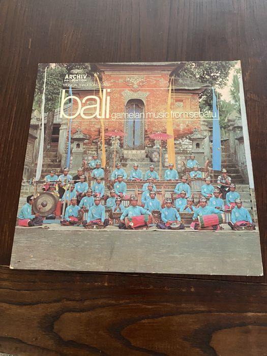 Vinil Bali Gamelan music from sebatu