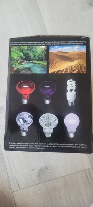Lampa do terarium.