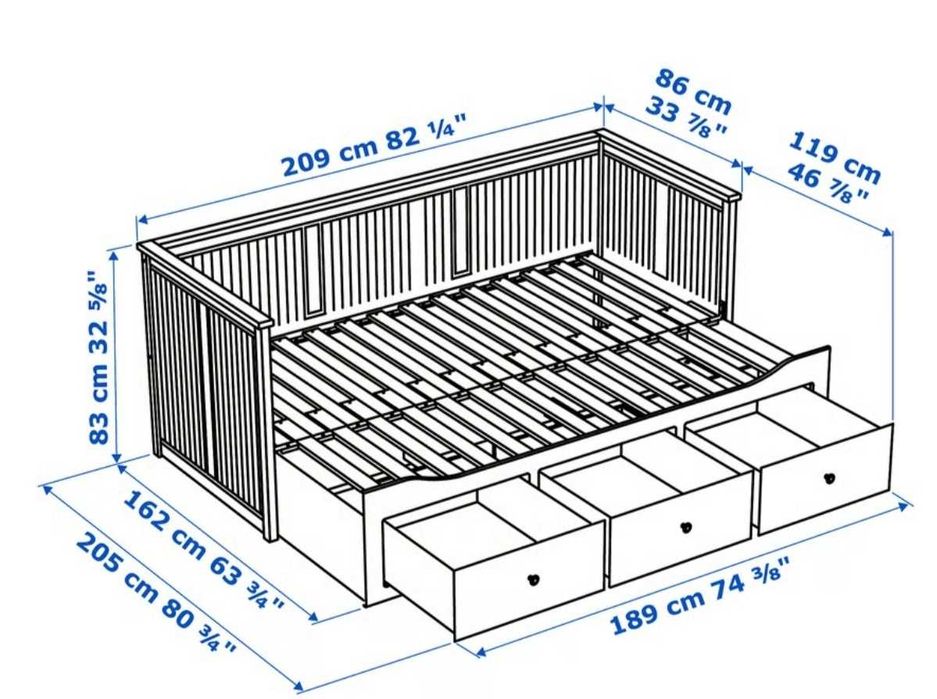 Cama com arrumaçao
