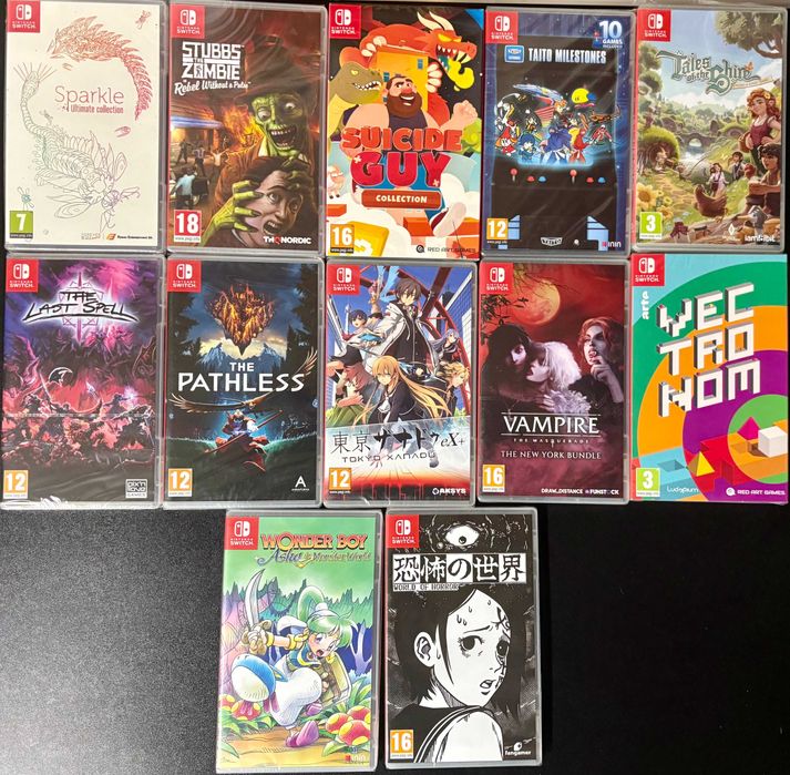 JOGOS Nintendo Switch (Novos/Selados) | Portes Grátis | Ler Descrição↓