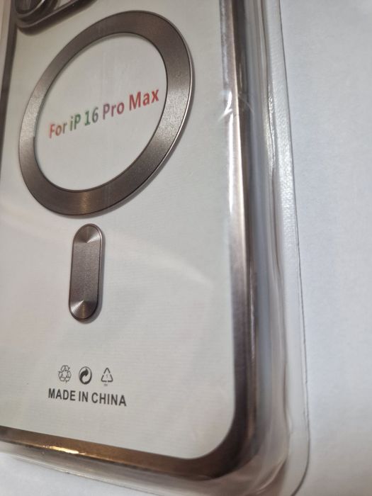 Metallic Magsafe Case do Iphone 16 Pro Max Tytan