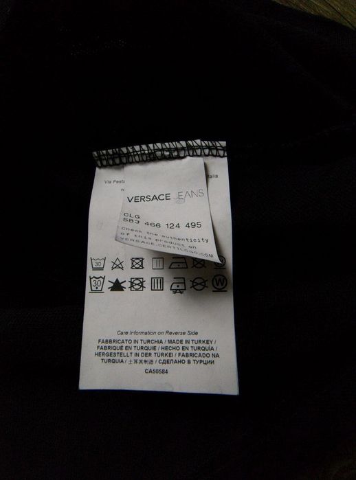 Чоловіче поло футболка світшот худі Versace розмір L