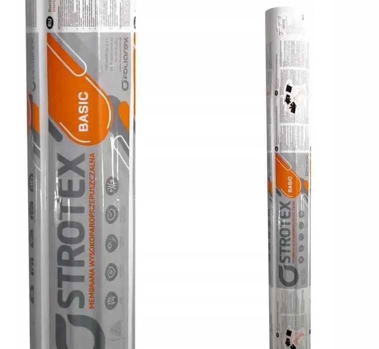 Стротекс Strotex Basic Алюмінь гідро паро барєр все для даху