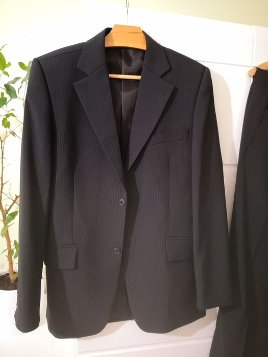 Elegancki garnitur męski i spodnie Dastan 176/48 + pokrowiec