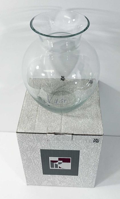 Wazon dekoracyjny marki WMF ze szkła 23/24 cm