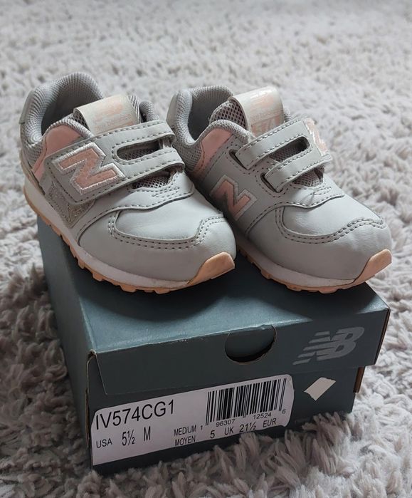 Byty dla dziewczynki new balance 574 rozmiar 21,5