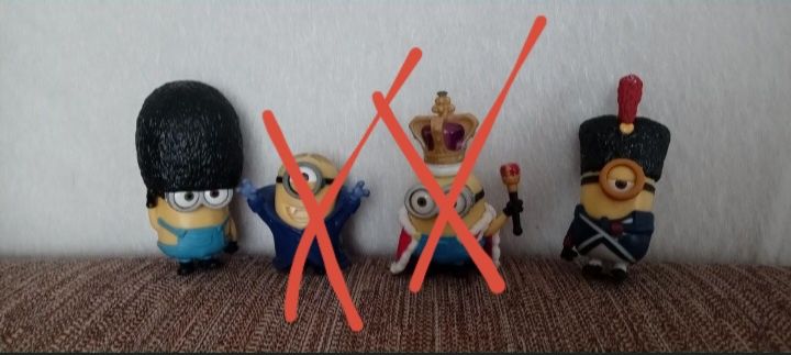 Фигурки миньонов minion