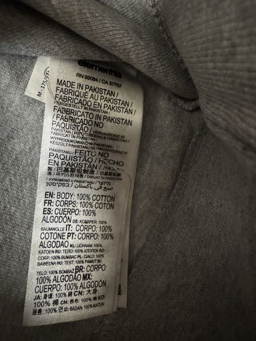 Sweatshirt Element "Crossfield Reverse" – 100% Algodão Size M