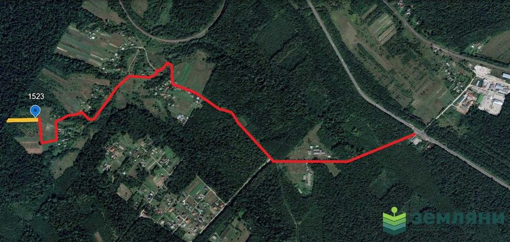 Продаж ділянки з виходом у ліс в с. Нова Гута (8)