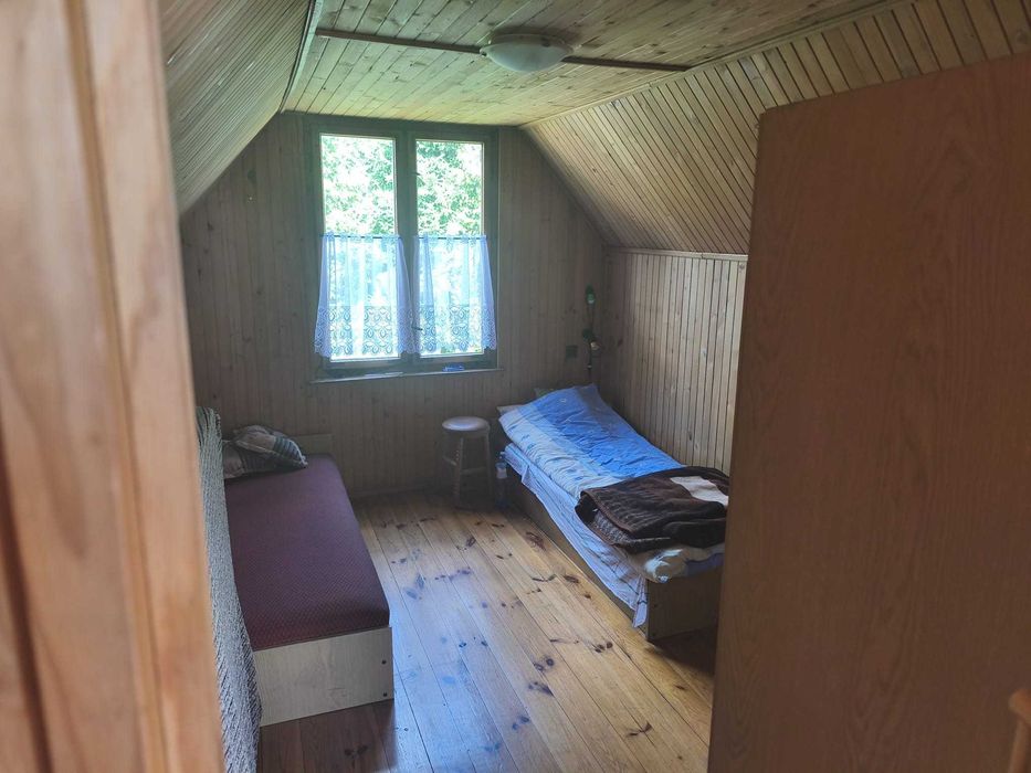 Domek letniskowy w Naprusewie | 100 m od linii brzegowej Jeziora Kosewskiego | działka 300 m² - Więcej