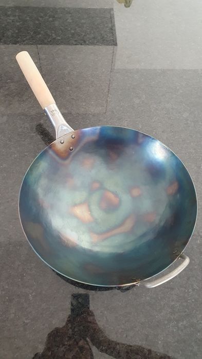 Wok de aço redonda marca craft wok