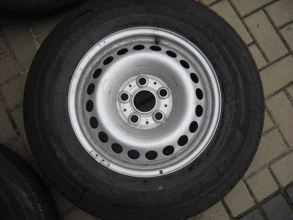 Koła stalowe Amarok opony lato 205/16C bież.7mm