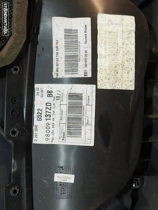 Conjunto quartelas frente traseira esquerda direita Citroen DS5