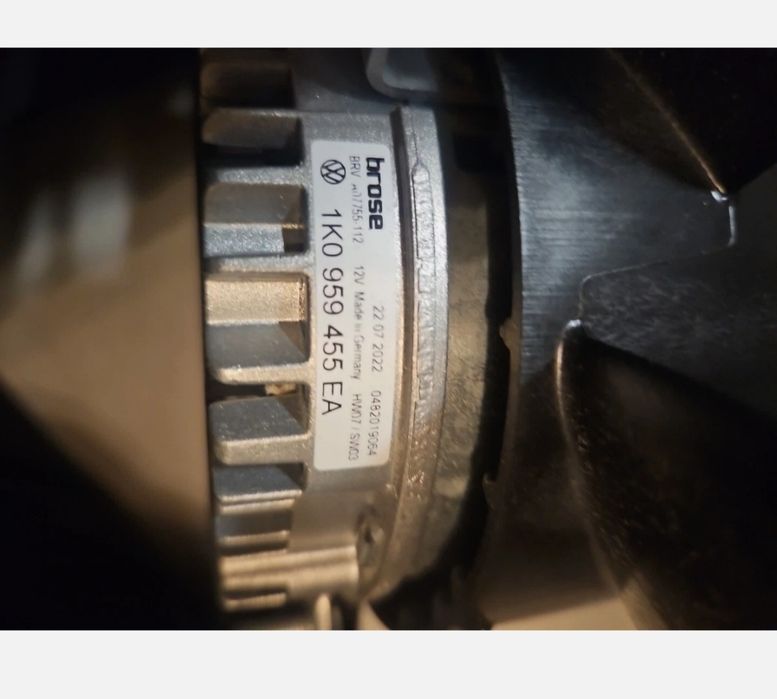 Vendo ventilador para Skoda, Seat, Audi VW