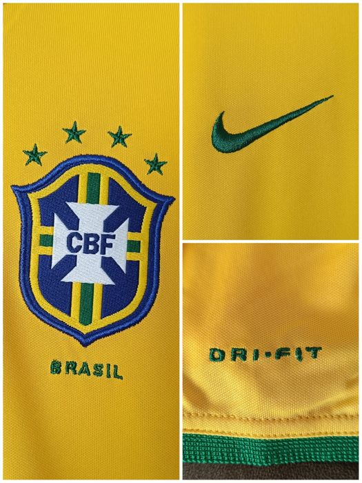 Koszulka reprezentacji Brasil #11 Romário 2000-02 Home Nike Dri-fit