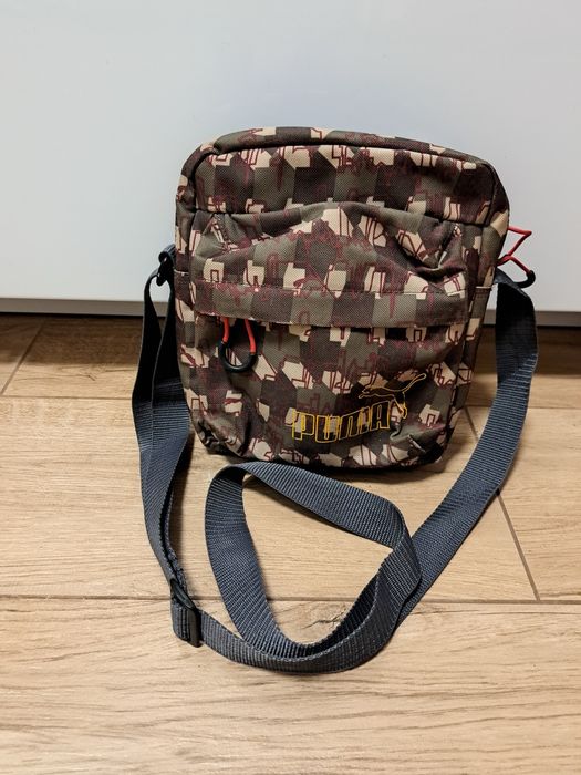 Torebka Puma na ramię w kamuflażu  khaki