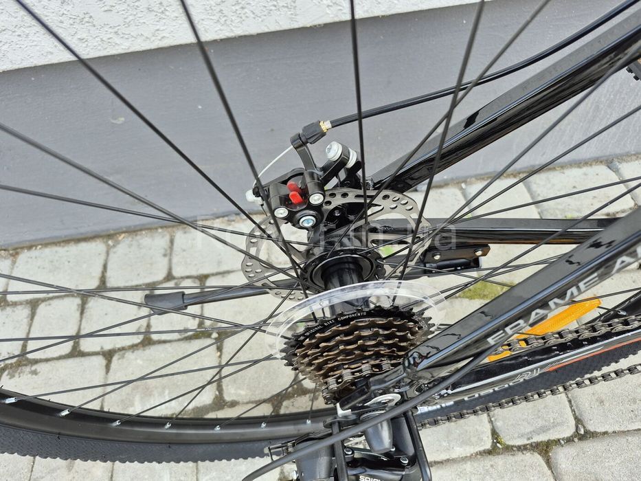 Найнер алюмінієвий велосипед Corso Project 29 R-29077 рама-17" Black O