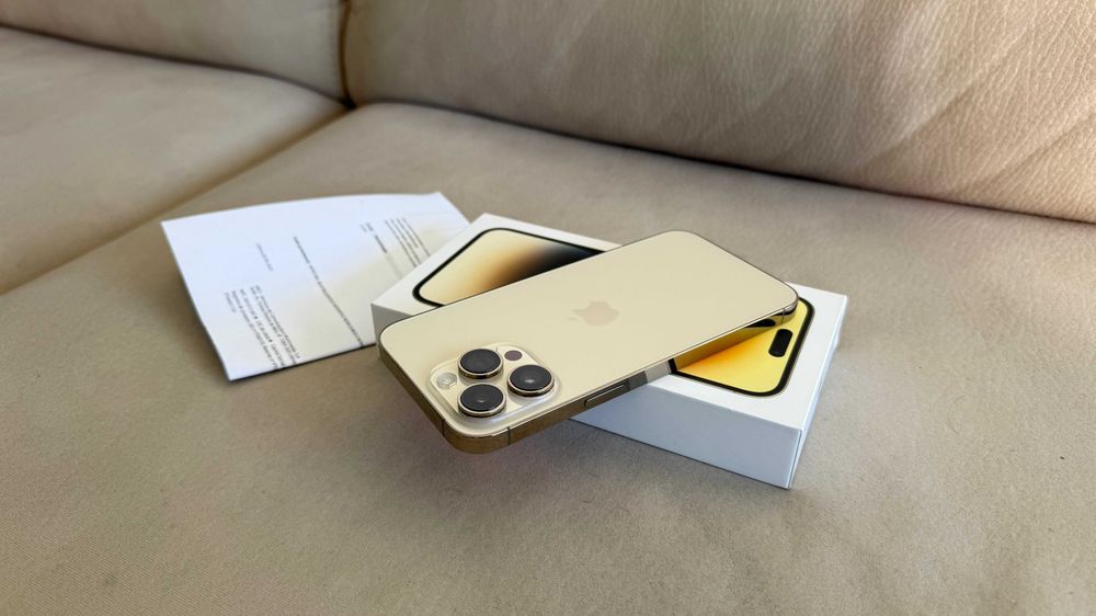 Vendo 14 Pro Max 512Gb Gold C/Fatura e Garantia Apple
