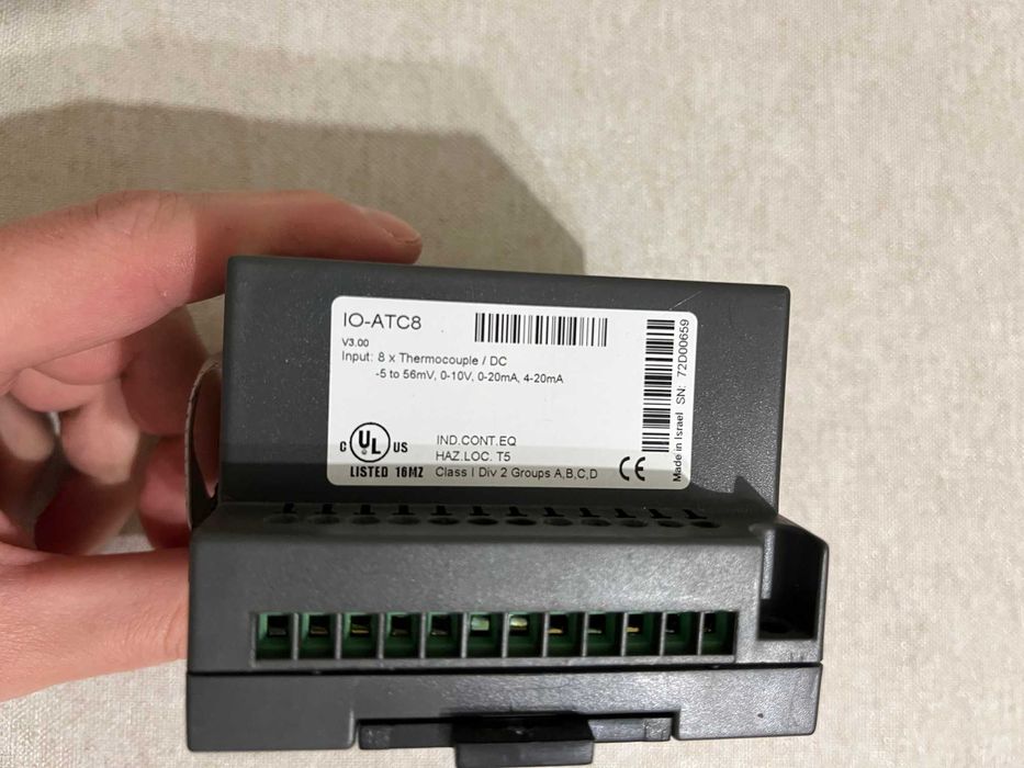 Продам модуль вводу сигналів з термопар  Unitronics IO-ATC8