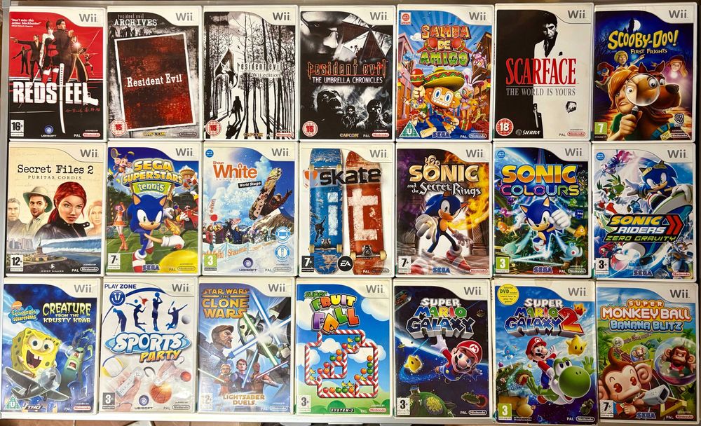 JOGOS Nintendo Wii  || Portes Grátis || Ler Descrição↓