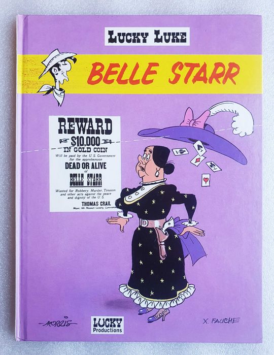 Vários Álbuns BD ~ "LUCKY LUKE" ~ Capa Dura ~ Em Francês ~ Anos 80/90