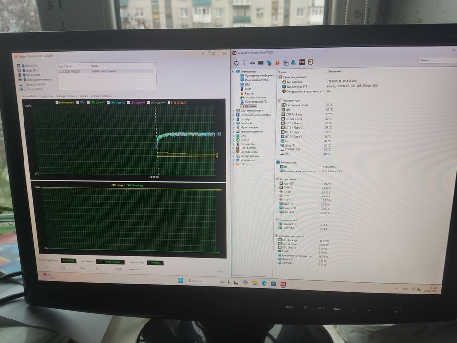 Ігровий комп'ютер i5/DDR4 16GB/SDD 240GB/RX 570 8GB