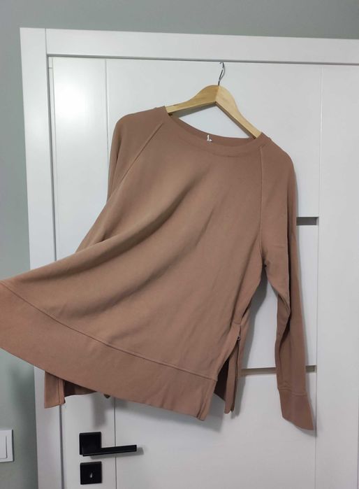 Bluza ciążowa w ciąży wiązana ściągana u dołu H&M Mama XL