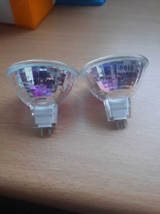 4 (quatro) Lâmpadas DICROICAS GU5.3 MR16 HALOGÉNIO 12V 50W