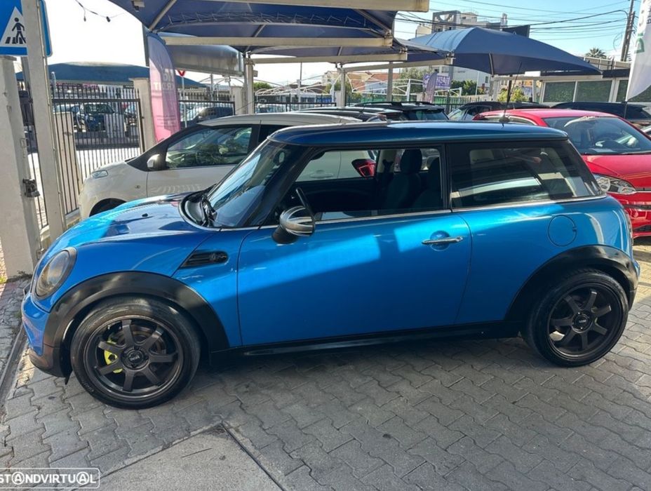 Mini one D 2012  azul eletrico