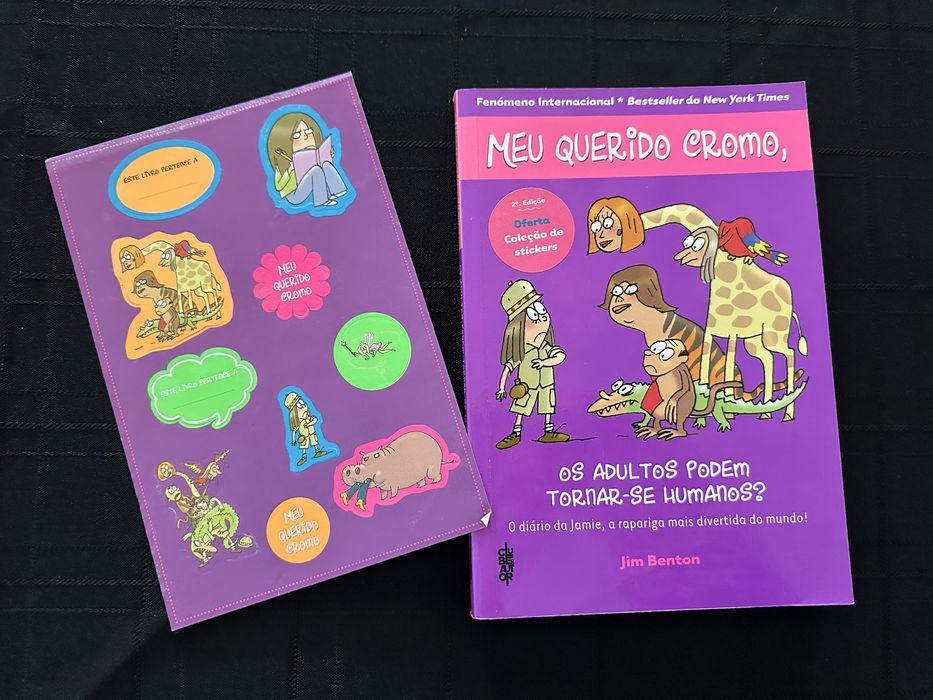 Livro Meu Querido Cromo N° 5 - Os adultos podem tornar-se humanos? (com coleção de stickers)