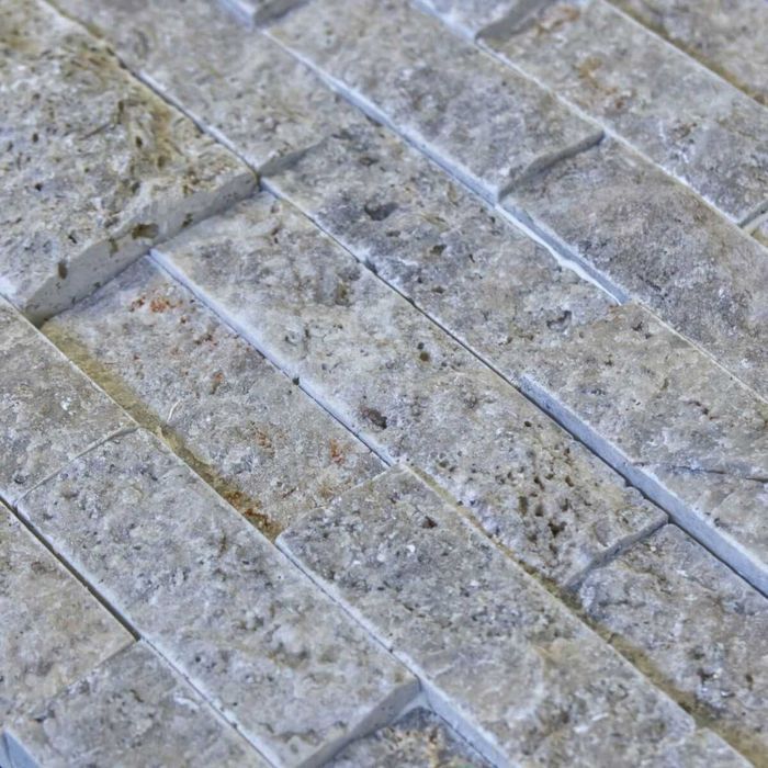 Panel kamienny trawertyn Silver łupany 61x15,2x1-1,5 cm