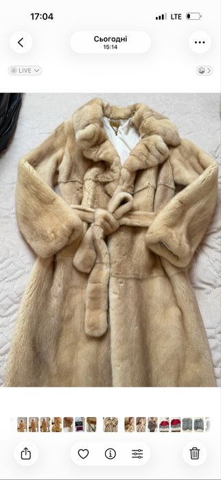 Розкішна норкова шуба і ідеальному стані(стан нової).