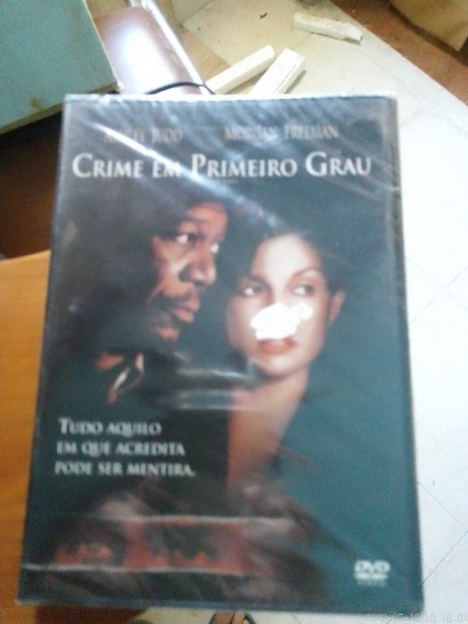 Dvd NOVO Crime em Primeiro Grau SELAD Filme Ashley Judd Morgan Freeman