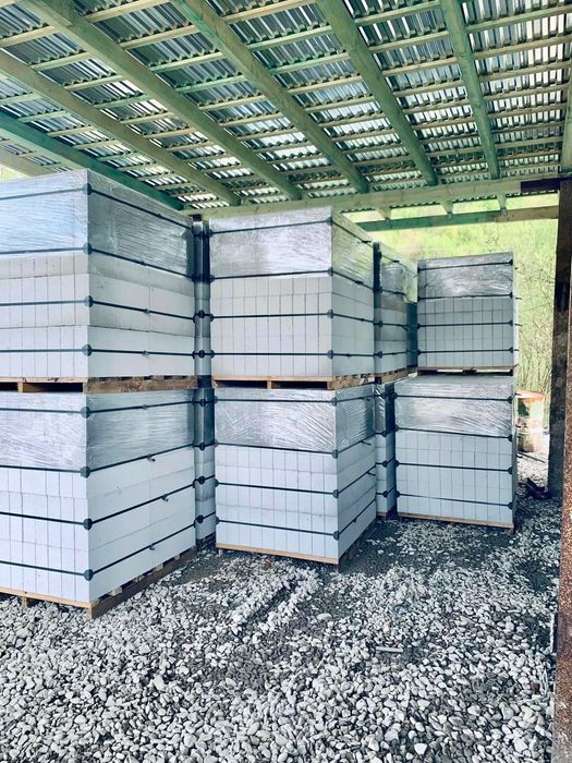 Газоблок або піноблок Бережани. Розвантаження