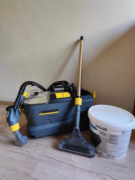 Pranie tapicerki, dywanu, mebli - wynajem odkurzacza piorącego Karcher