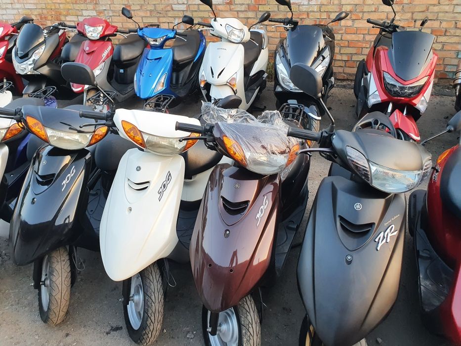 Грузовой скутер Yamaha GEAR 4t гир мопед ямаха гір з Японії