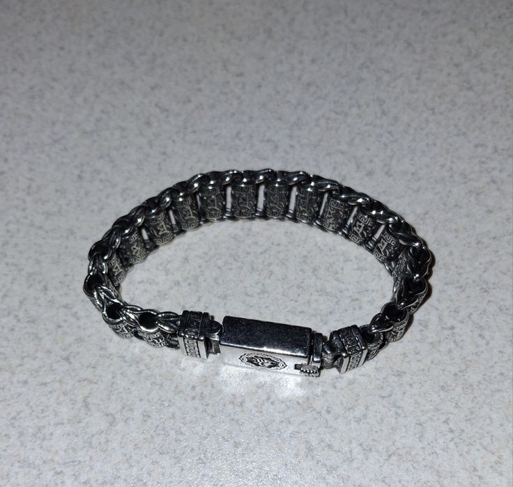 Браслет широкий 19см