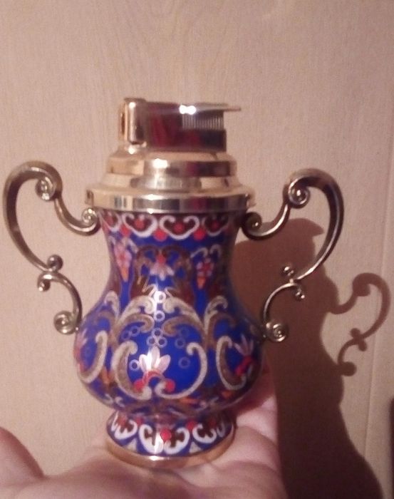 клуазоне зажигалка /Китай/эмаль