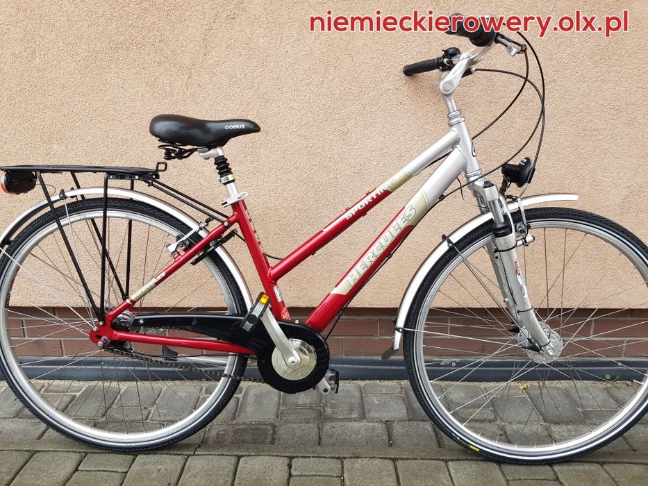 Rower damski miejski HERCULES koła 28 SHIMANO NEXUS aluminium WYSYŁKA