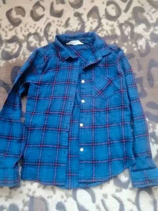 Koszula w kratę H&M rozmiar 140