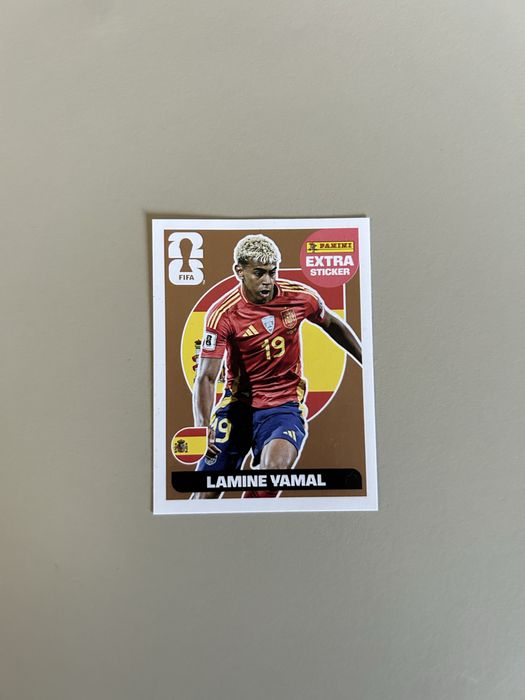 Cromo Lamine Yamal Bronze Mundial 2026