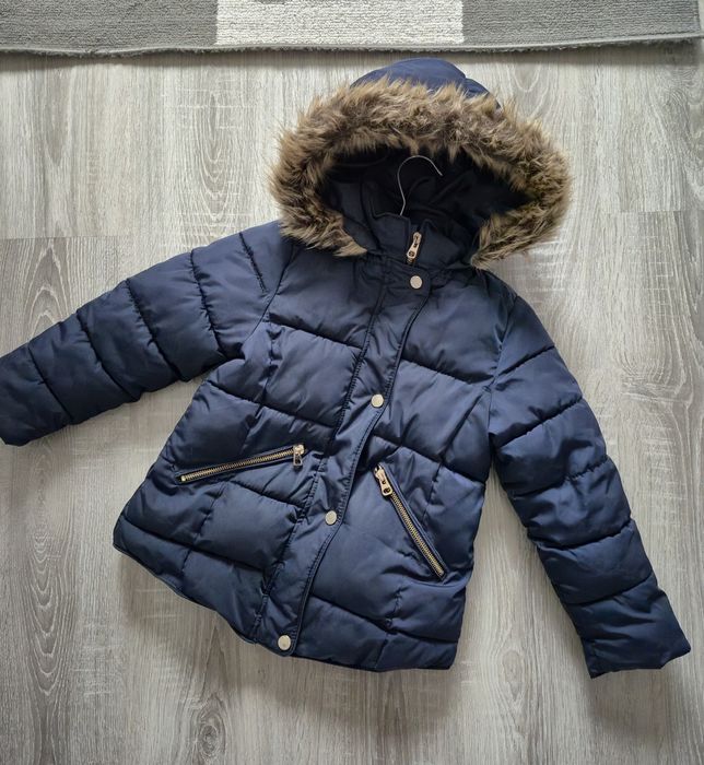 Giga paka dla dziewczynki 110/116 kurtka Zara sukienki strój ksieznicz