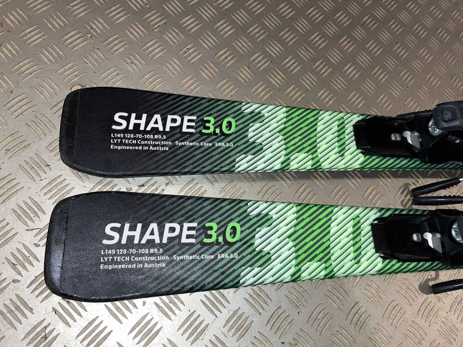Narty HEAD SHAPE 3.0 149 cm Sezon 2024 ! Przygotowane