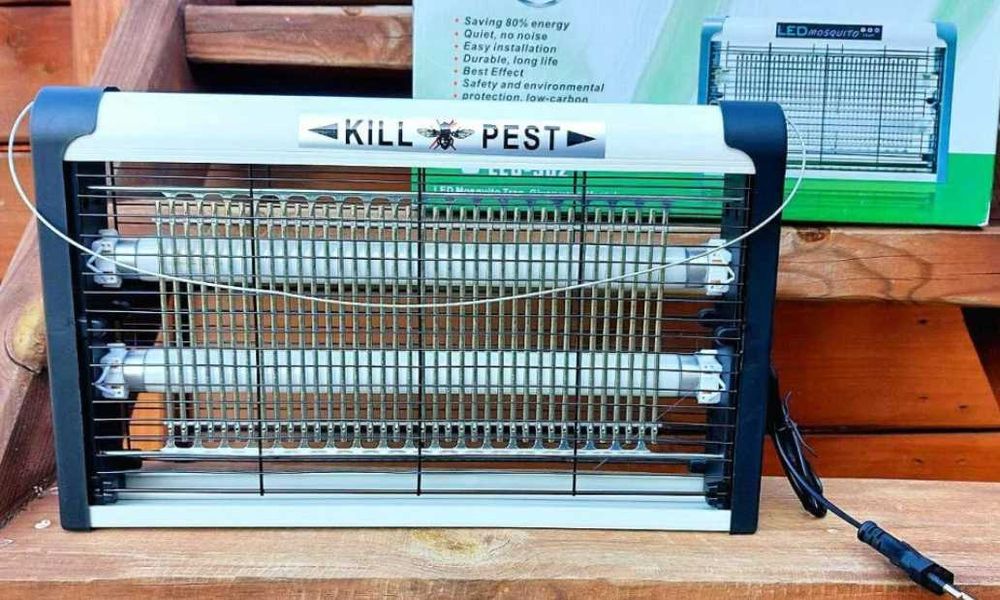 Ловушка для комаров, мух, насекомых. ультрафиолетовая лампа от комаров