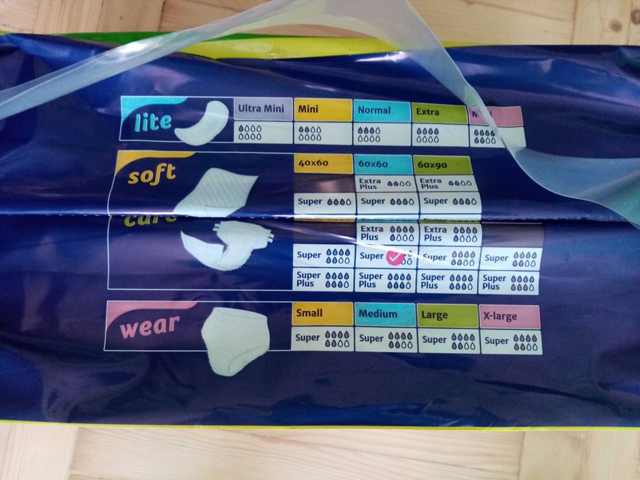 Памперси підгузки Dailee care (6 крапель)-Чехія(розмір M 75 - 110 см)