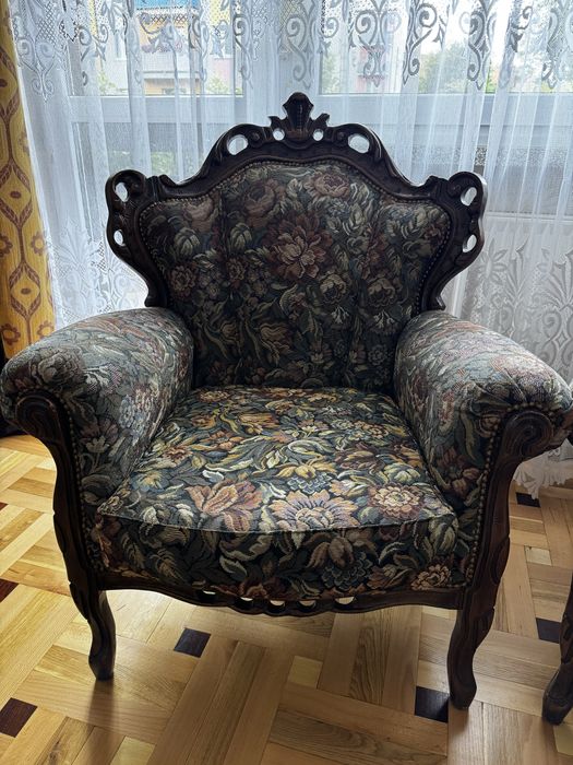 Komplet wypoczynkowy w stylu barokowym