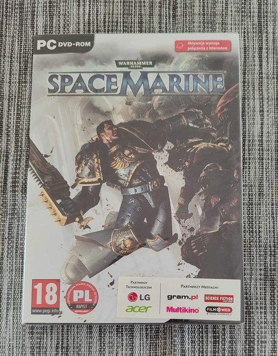 Warhammer 40,000 Space Marine PL Gra na PC Nowy Folia