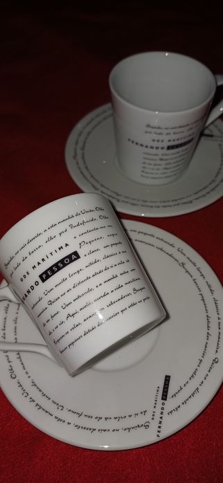 Conjunto de 6 chávenas para café