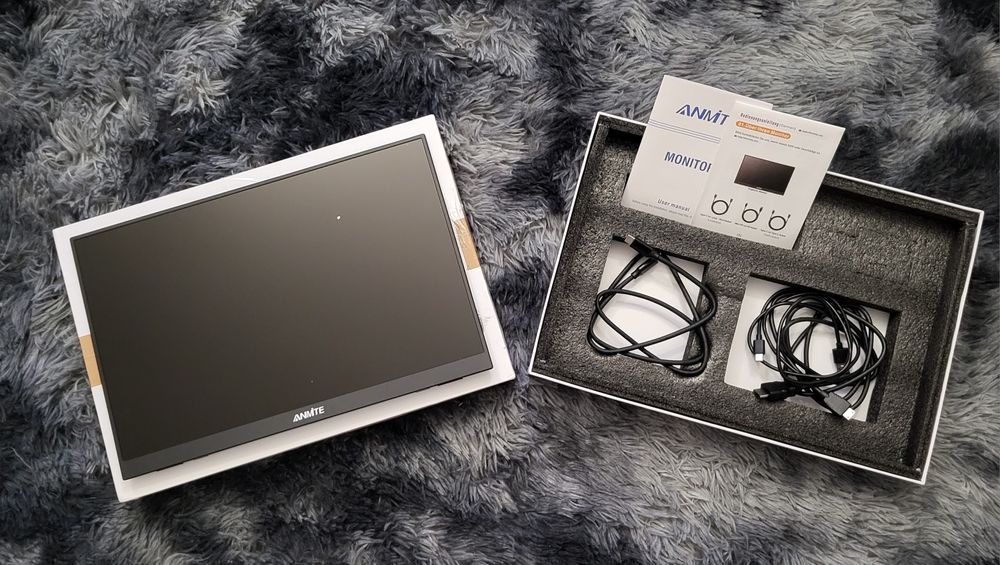 Przenośny dotykowy 16 calowy Monitor Anmte A160W03T