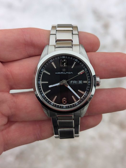 швейцарський годинник HAMILTON Broadway Day Date Quartz